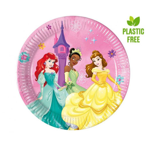 Picture of PRINCESS PAPER PLATES 20CM - 8 PACK